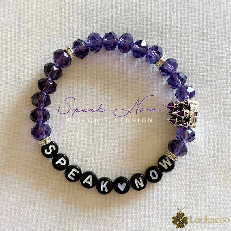 luckacco speak now friendship bracelet taylor inspired castle charm bracelet taylor jewelry taylor merch taylor gifts ideas