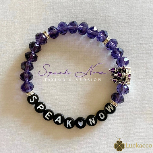 Luckacco Speak Now Friendship Bracelet Taylor Inspired Castle Charm Bracelet Taylor Jewelry Taylor Merch Taylor Gifts Ideas