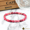 Luckacco Bohemian Natural Stone Beaded Bracelets Colorful Emperor Stone Elastic Bangle Women Men Couple Friendship Handmade Jewelry Gifts