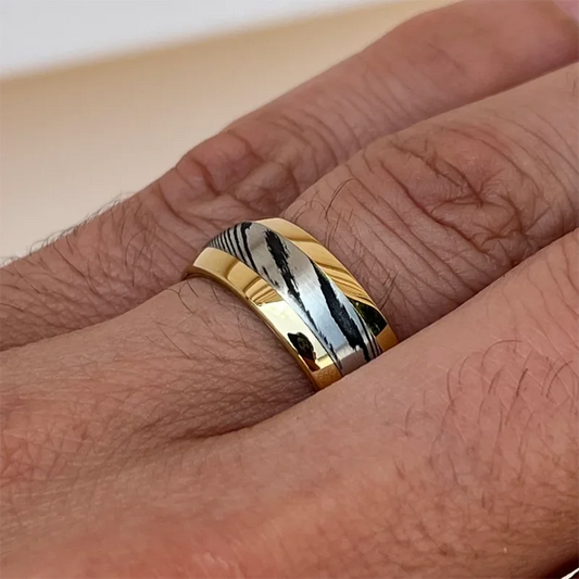 Luckacco rings for man gothic accessories jewelry anillos de compromiso bijoux de luxe retro ring for man bisuteria joias anillos dorados