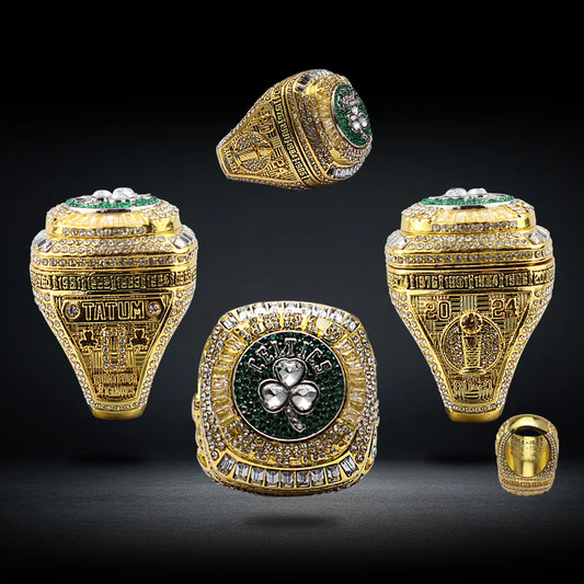 Luckacco Shengwen customizes a  blue ball championship ring made of alloy material, a classic and fashionable gift.