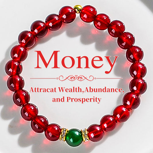 Luckacco 1PC Prosperity and Abundance Healing Money Wealth Bracelet - Relaxation, Success Enhancement Bracelet, Suitable for Daily Wear