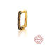 BOKAO 1pcs Earrings 2021 Trend Pendientes Plata 925 Luxury Diamond Drop Earrings Piercing  Woman Jewelry Bijoux Femme Серьги - luckacco