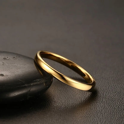 Luckacco Vnox Anti Scratch Tungsten Wedding Rings for Women Men Simple Classic Wedding Bands for Couples Basic Jewelry