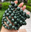 Natural Green Seraphinite Round Beads Bracelet Gemstone Women Men Seraphinite Crystal Bracelet 8mm 9mm 11mm 12mm 13mm 14mm AAAAA - luckacco