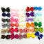 2pcs/lot Butterfly Hair Ribbon Bows Hair Clip Bows Baby Girls Hairpins Children Toddler Newborn Birthday Gifts Photography Props - luckacco