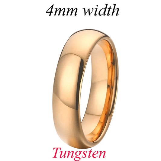 Luckacco Men's Damascus Ring Tungsten Fashion Jewelry Unique High Quality Handmade Wedding Bands Couples Rings For Men Male Boys