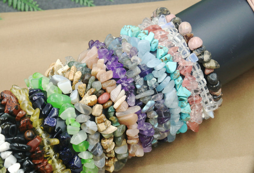 Top Grade Natural Amethyst Beads Bracelets For Women Crystal Chip Stone Bracelet Healing Energy Chakra Bracelet Handmade Jewelry