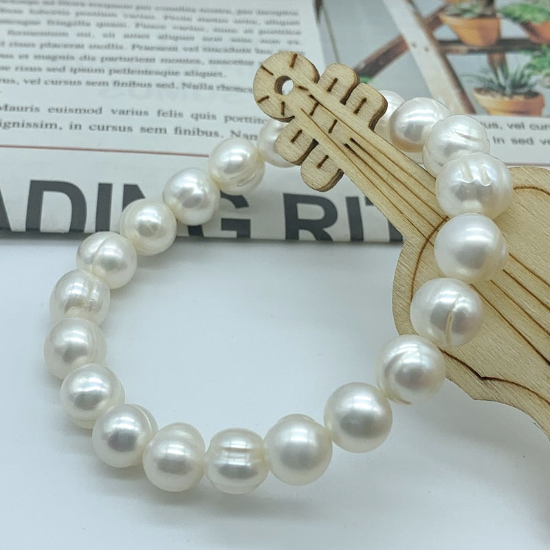 Natural Freshwater Pearl Bracelet For Women Jewelry Fashion Gift 2021 - luckacco
