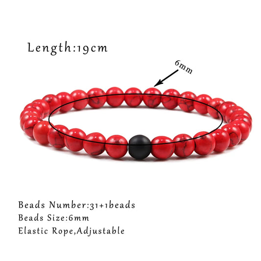 Luckacco Natural Green Malachite Stone Lava Bracelets Women Men Strand Charm Buddha Beads Bracelet Yoga Prayer Handmade Jewelry Gift
