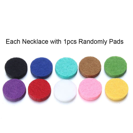 Luckacco Aromatherapy Necklace Tree of Life Diffuser Jewelry Vintage Open Locket Pendant Essential Oil Perfume Aroma Diffuser Necklace