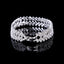 Fashion Crystal Bracelet for Women Wedding Bangle  Hand Jewelry Multi-Layer Bridal Rhinestone Bracelet - luckacco