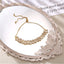 Gold Color Adjustable Crystal Bracelet Bangle for Women Luxury Geometric Rhinestone Bangle Bracelet Wedding Jewelry Gift 2020 - luckacco