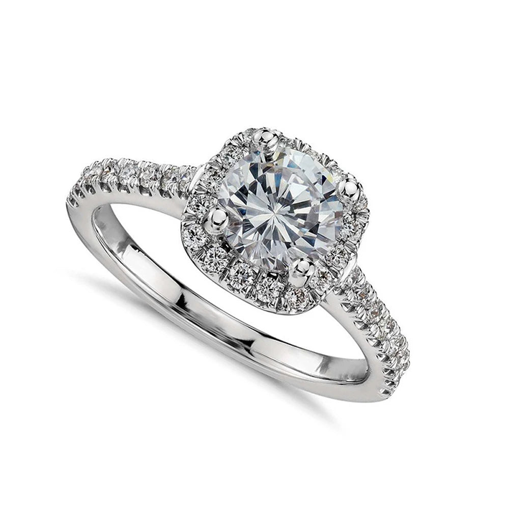 luckacco sumeng 2024 new trendy crystal engagement claws design white zircon cubic elegant ring for women wedding jewelry gifts