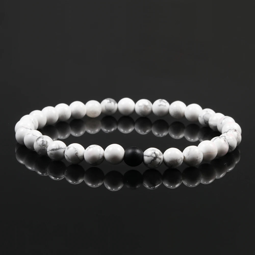 luckacco natural green malachite stone lava bracelets women men strand charm buddha beads bracelet yoga prayer handmade jewelry gift