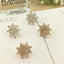 New Fashion Crystal Earring New Earring Cute Snowflake Earrings For Women  Flower  Luxury Earrings Jewelry Christmas Gift - luckacco