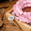 New Design Pink Quartz Yoga Bracelet Women Natural Stone Rose Crystal Bracelet Lotus Bracelet Necklace Jewelry - luckacco