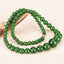 Genuine Natural Green 6-14mm Beads Necklace Jadeite Jewelry Fashion Charm Accessories Lucky Amulet Gifts for Women Her Men - luckacco