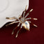 Fashion Jewelry Wholesale Crystal Brooch Pin Vivid Scorpion Rhinestone Collar Brooches Dress Decoration - luckacco
