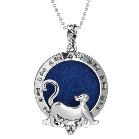 Luckacco Aromatherapy Necklace Tree of Life Diffuser Jewelry Vintage Open Locket Pendant Essential Oil Perfume Aroma Diffuser Necklace