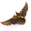 Steampunk Angel Wings Hair Clip Women Men's Party Pin Christmas Gift Antique Dragon Hair Pin Gothic Accessories - luckacco