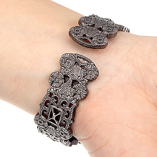 Luckacco Women bangle watch Retro Relojes vintage bracelet watch quartz luxury female feminino casual wristwatch xinhua fashion watches