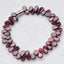 Wholesale Red Wine Natural Garnet Stone Bracelets Water Drop Beads Bracelet Lucky for Women Girl Gift Crystal Bracelet Jewelry - luckacco