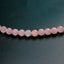 New Design Pink Quartz Yoga Bracelet Women Natural Stone Rose Crystal Bracelet Lotus Bracelet Necklace Jewelry Drop Shipping - luckacco