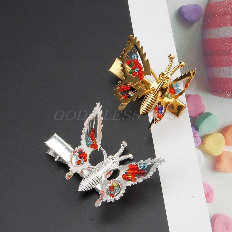 1Pcs Girls Lovely Hollow Out Bow Butterfly Hairpins Headpiece Barrettes Hair Accessories Hair Clip For Children Drop Shipping - luckacco