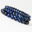 Blue Tiger Eye Stone Bracelet 6-10mm Beads Crystal Bracelet for Men Women Blue Tiger Eye's Bracelet Fashion Jewelry - luckacco