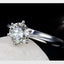 Romantic Bridal Wedding Rings Jewelry Cubic Zirconia Ring for Women Engagement 925 Sterling Silver Rings Accessories - luckacco