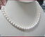 HOT PROMOTION FREE SHIPPING 45cm Long White Real Pearl Costume Jewelry, 7-8mm Size Natural Pearl Necklace+Free Shipping - luckacco