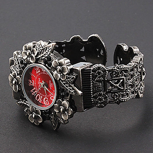 Luckacco Women bangle watch Retro Relojes vintage bracelet watch quartz luxury female feminino casual wristwatch xinhua fashion watches