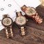 Automatic Mechanical Men Watch Wooden Watches Luxury Mens Wood Watchband Creative New Self Winding Male Timepieces reloj - luckacco