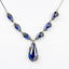 JIASHUNTAI Royal Gemstone Garnet 100% 925 Sterling Silver Necklace Pendant Chain Women Jewelry Wedding Birthday Gift - luckacco