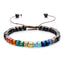 ZMZY Sparking Mixed Glass Crystal Bracelet Rainbow Style Fashion Shinning Charm Bracelets For Women Wedding Jewelry Gift - luckacco