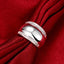 Original 925 Sterling Silver  Rings For Women Man Invisible Setting CZ AAAA Crystal Wedding Engagement Ring Jewelry - luckacco