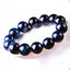 Blue Tiger Eye Stone Bracelet 6-10mm Beads Crystal Bracelet for Men Women Blue Tiger Eye's Bracelet Fashion Jewelry - luckacco