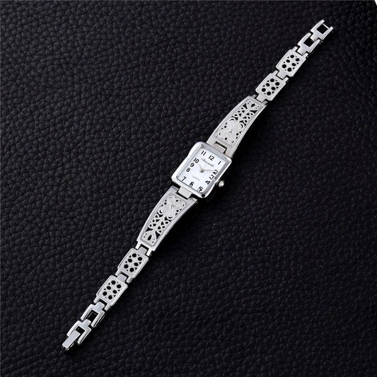 Luckacco 2025 Women Watches Top Brand Luxury Wristwatches Ladies Fashion Gold Stainless Steel Bracelet Watch Female Elegant Clock Women