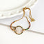 fashion shiny shell bracelet rainbow vintage colorful Beaded trendy Adjustable luxury crystal bracelet for women wedding jewelry - luckacco