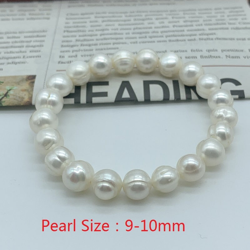 Natural Freshwater Pearl Bracelet For Women Jewelry Fashion Gift 2021 -  - Luckacco Jewelry and Watch Store