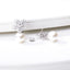 White Pearl Earrings for Women Cubic Zirconia Imitation Peals Stud  Earrings Wedding Jewelry Free Shipping 2023 aretes de mujer - luckacco