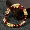 Luckacco Pixiu Bring Wealth Good Luck Bracelet Chinese Fengshui Beast Agate Charm Bracelets Jewelry Lucky Bracelets Drop Shipping