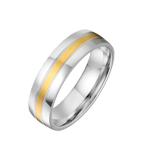 Luckacco USA size 5 to 15 western titanium fashion jewelry couple wedding rings for men and women Alliance LOVE marriage finger ring