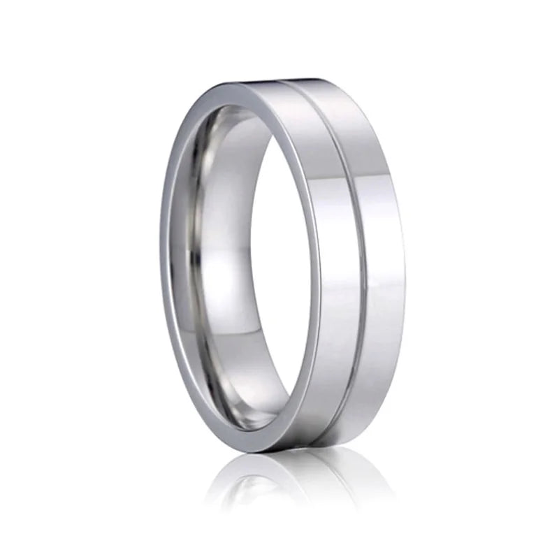 luckacco usa size 5 to 15 western titanium fashion jewelry couple wedding rings for men and women alliance love marriage finger ring