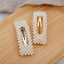 Match-Right Pearl Hair Clip Pins Styling Ornaments Crab Hairpin for Bride Wedding Hair Accessories Barrette Tiara YJZ8187 - luckacco