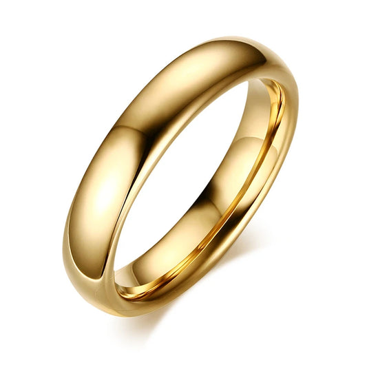 Luckacco Vnox Anti Scratch Tungsten Wedding Rings for Women Men Simple Classic Wedding Bands for Couples Basic Jewelry