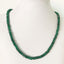 4*6MM Faceted Green Emerald Jade Necklace for Women Natural Stone Bead Choker Collares Abacus Gift Jewelry - luckacco