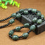 Natural 7A hetian jade beads Buddha jade necklace pendant necklace faith necklace  neckalce for woman men - luckacco