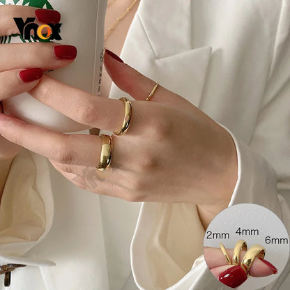 Luckacco Vnox Anti Scratch Tungsten Wedding Rings for Women Men Simple Classic Wedding Bands for Couples Basic Jewelry